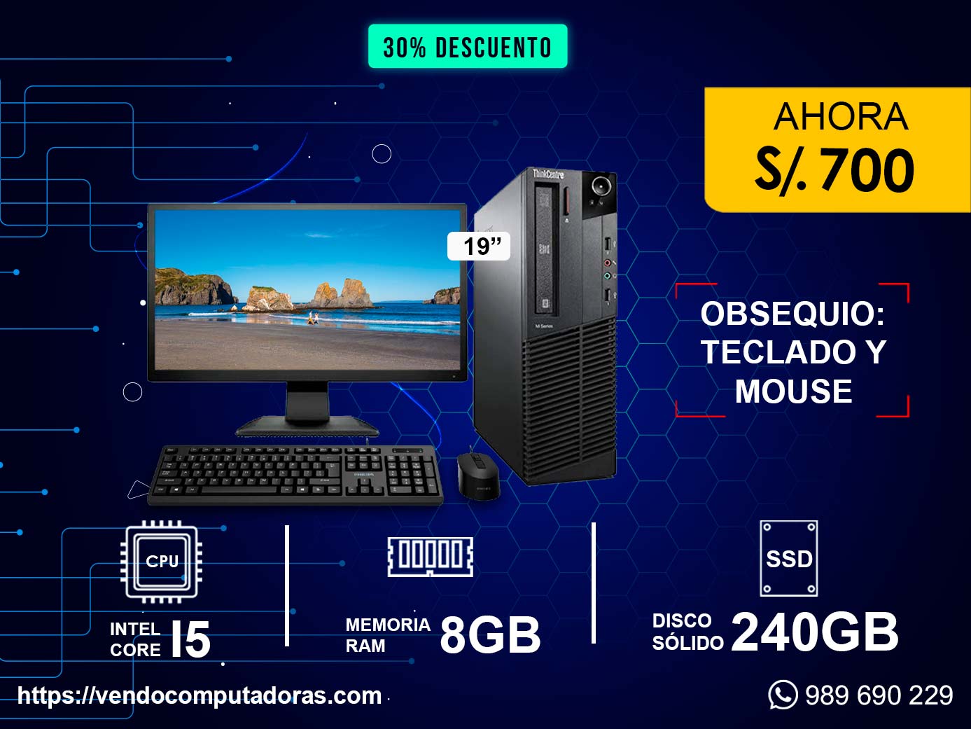  CORE I5 EN OFERTA PC COMPLETA 